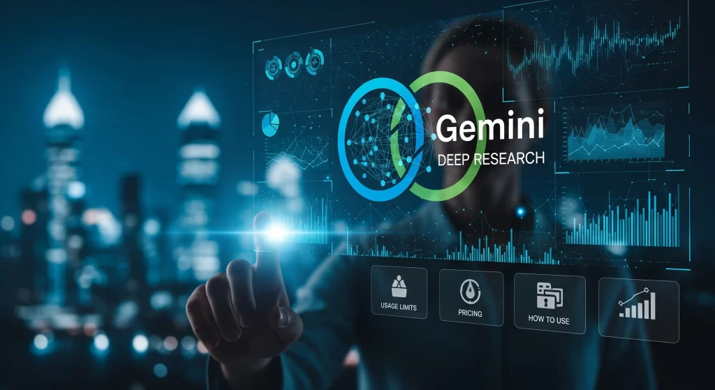 Gemini Deep Researchとは？使い方から料金、回数制限まで徹底解説【2025年最新版】